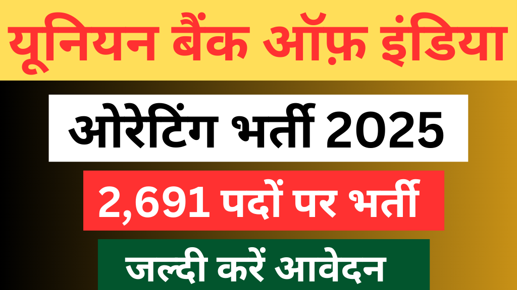 Union Bank Recruitment 2025